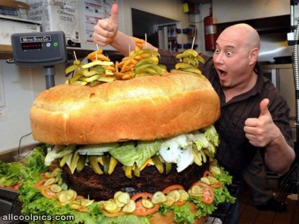 Amazing Huge Burger