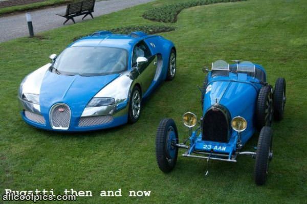 Bugatti Then And Now