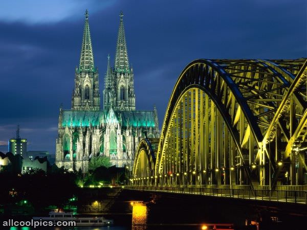 Cologne Cathedral Hohenzollern Bridge