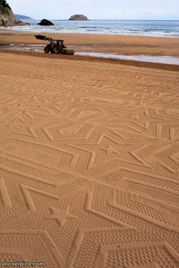 Cool Beach Sand Pattern