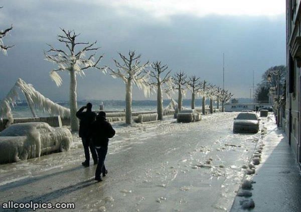 Cool Frozen Road