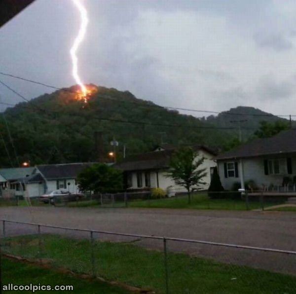 Cool Lightning Strike