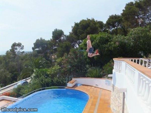 Cool Pool Jump