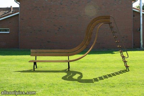 Cool Slide Bench