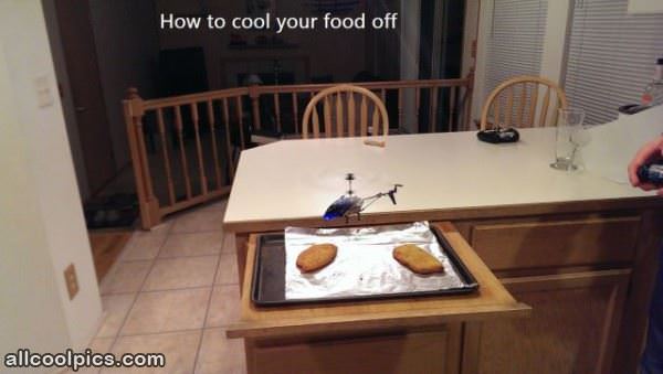 Cooling Your Food Off