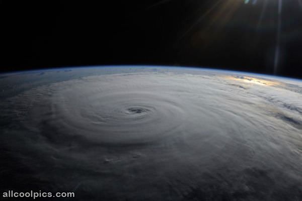 Hurricane From Space