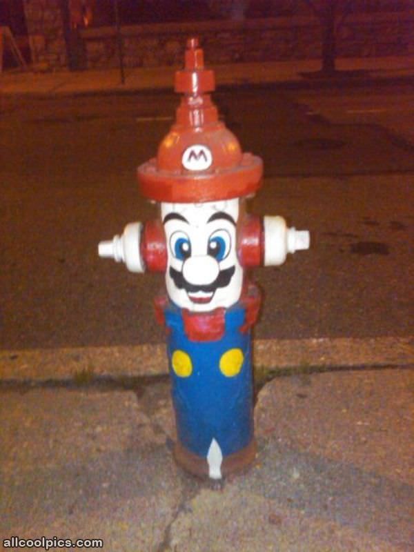 Mario Fire Hydrant