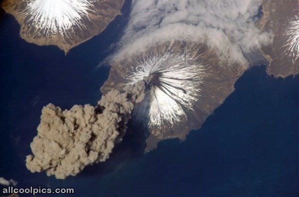 Over Heade Volcano Eruption