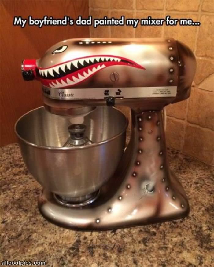 Painted Mixer