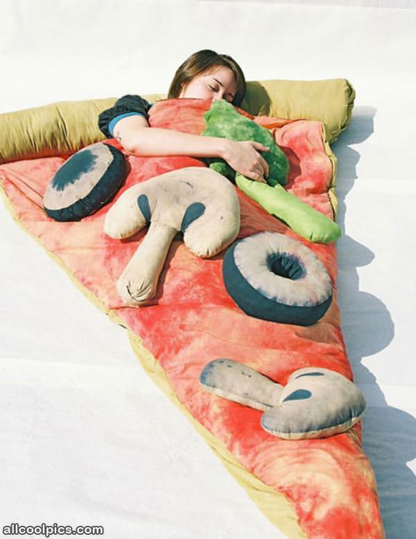 Pizza Sleeping Bag