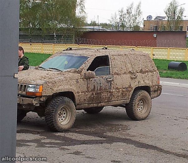 Slightly Muddy Truck