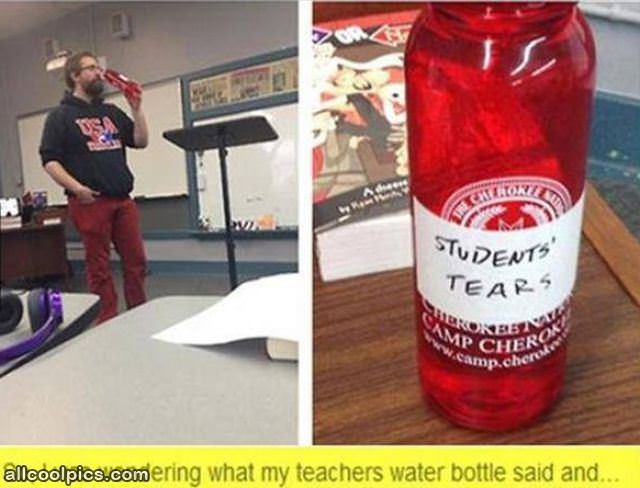 Teachers Bottle