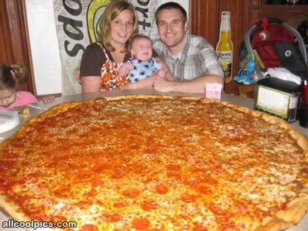 That Is A Big Pizza