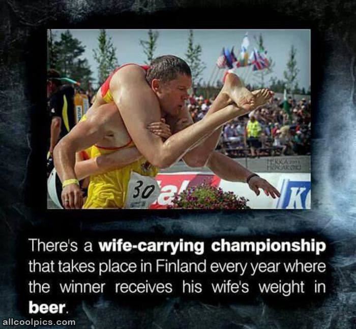 Wife Carrying Championship