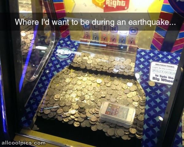 During An Earthquake